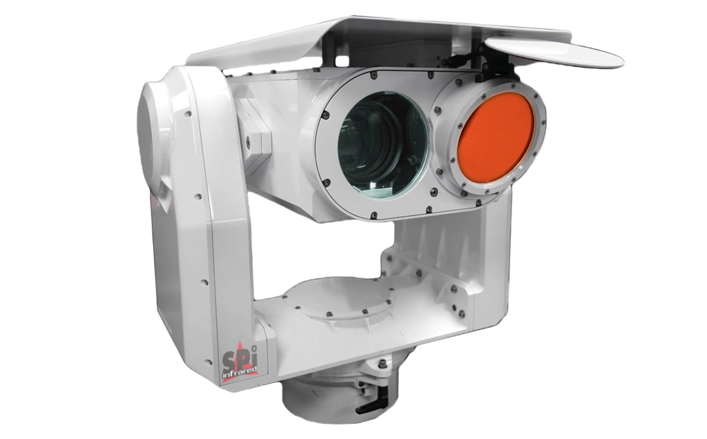 Dual-lens PTZ thermal camera system